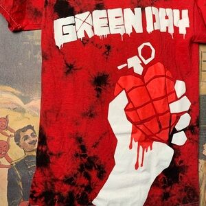 Green Day American Idiot Punk Tie-Dye T-Shirt